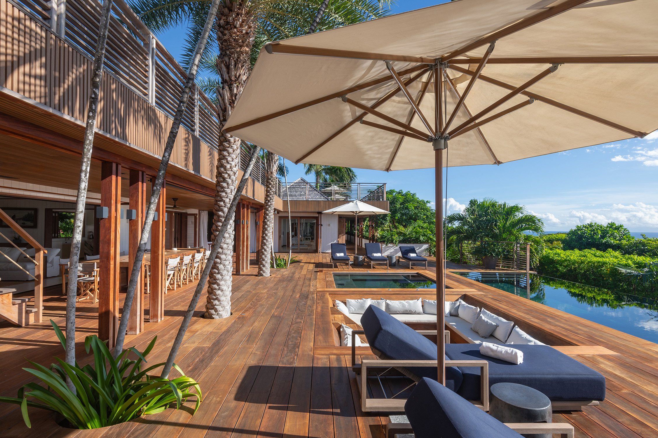 Villa Aura – luxury villa rental located in Gouverneur, St Barth.