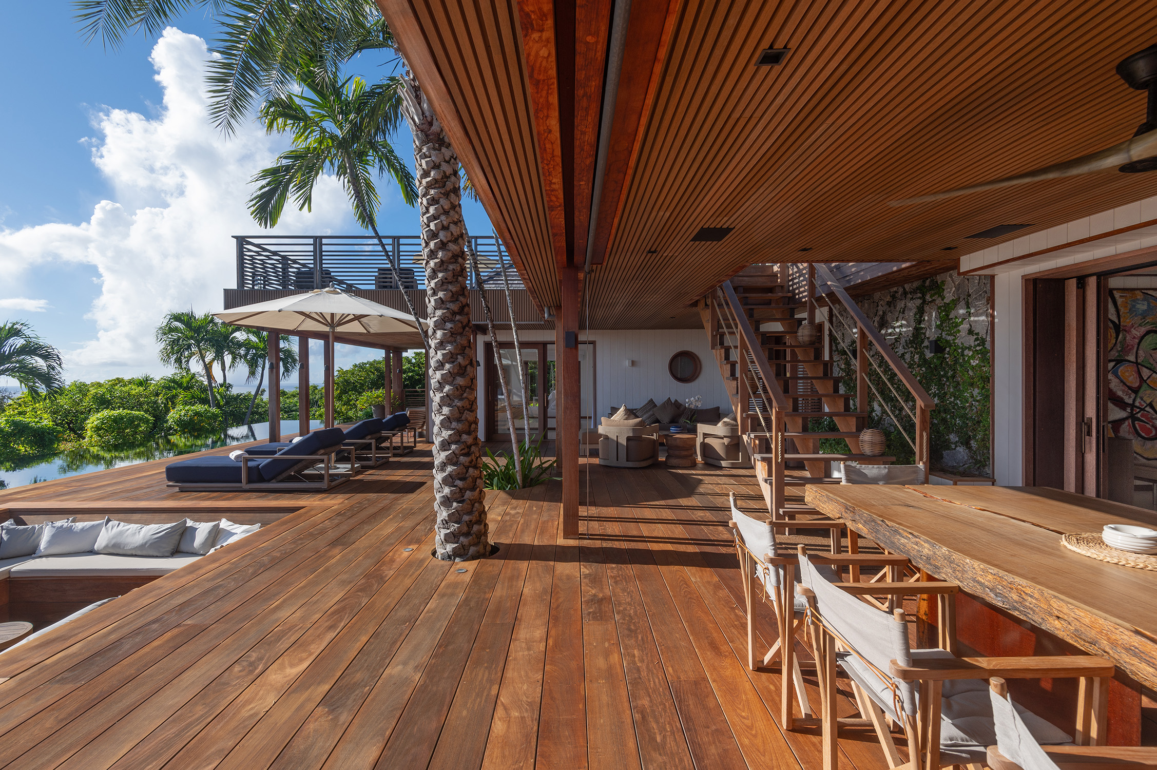 Villa Aura – luxury villa rental located in Gouverneur, St Barth.