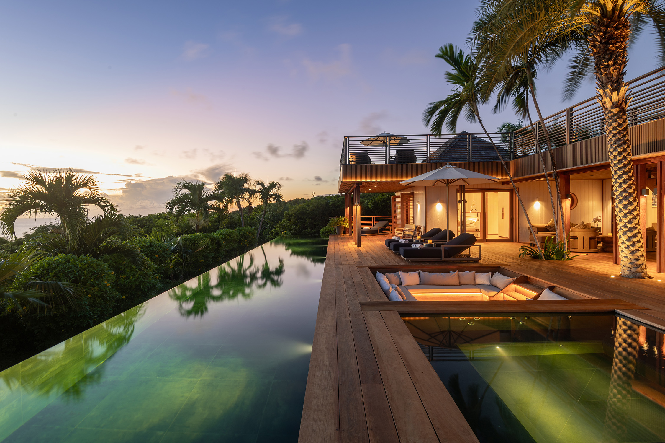 Villa Aura – luxury villa rental located in Gouverneur, St Barth.