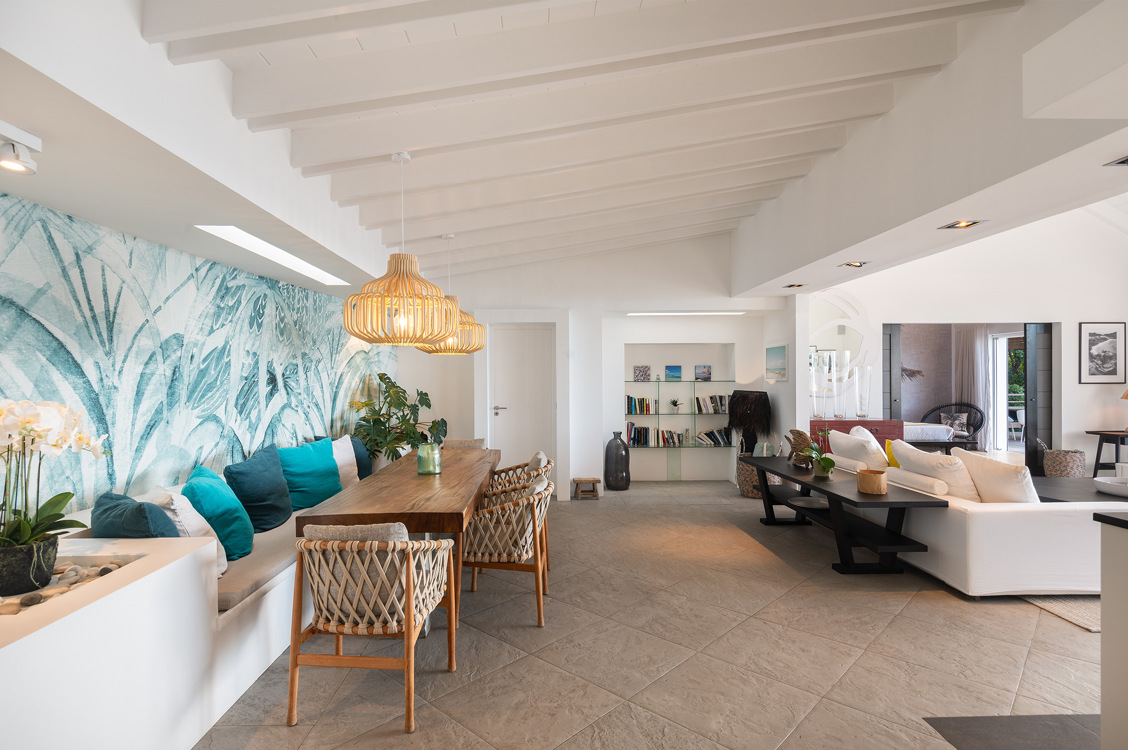 Contemporary 3-Bedroom Villa in Pointe-Milou, St Barts with Ocean Views