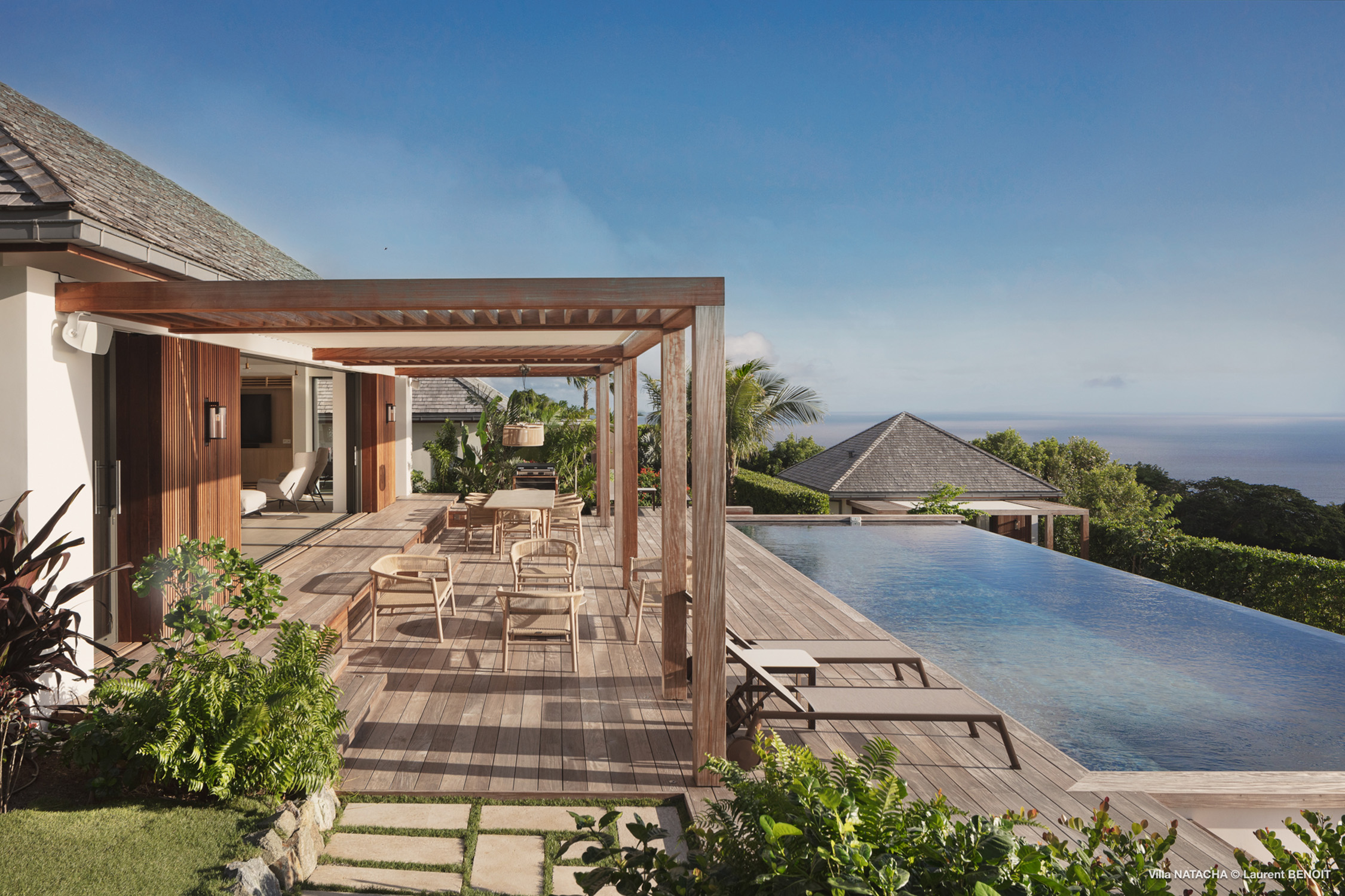 Villa Natacha – Spacious 5-Bedroom Family Villa Rental in St. Barts with Sea Views