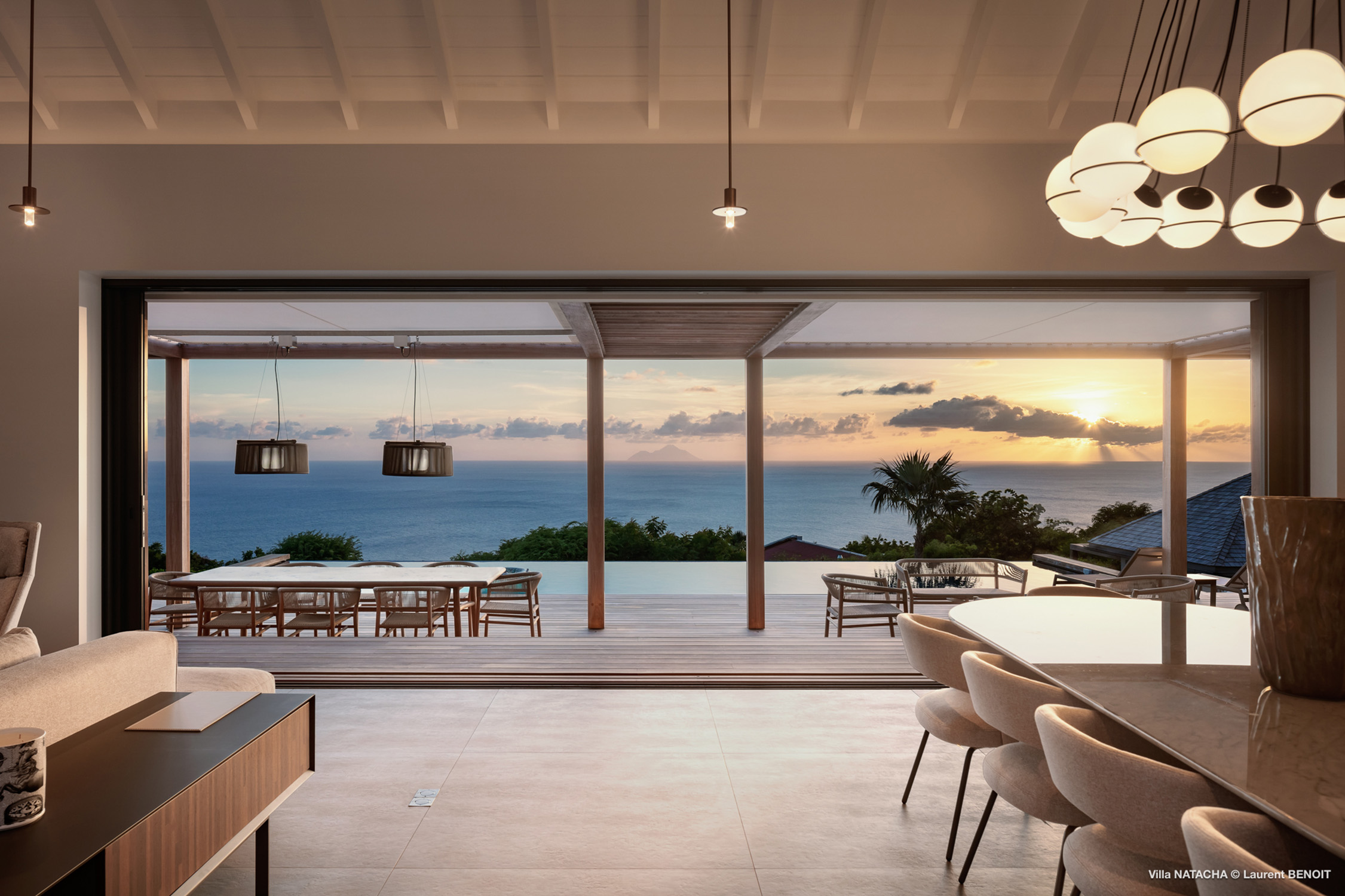 Villa Natacha – Spacious 5-Bedroom Family Villa Rental in St. Barts with Sea Views
