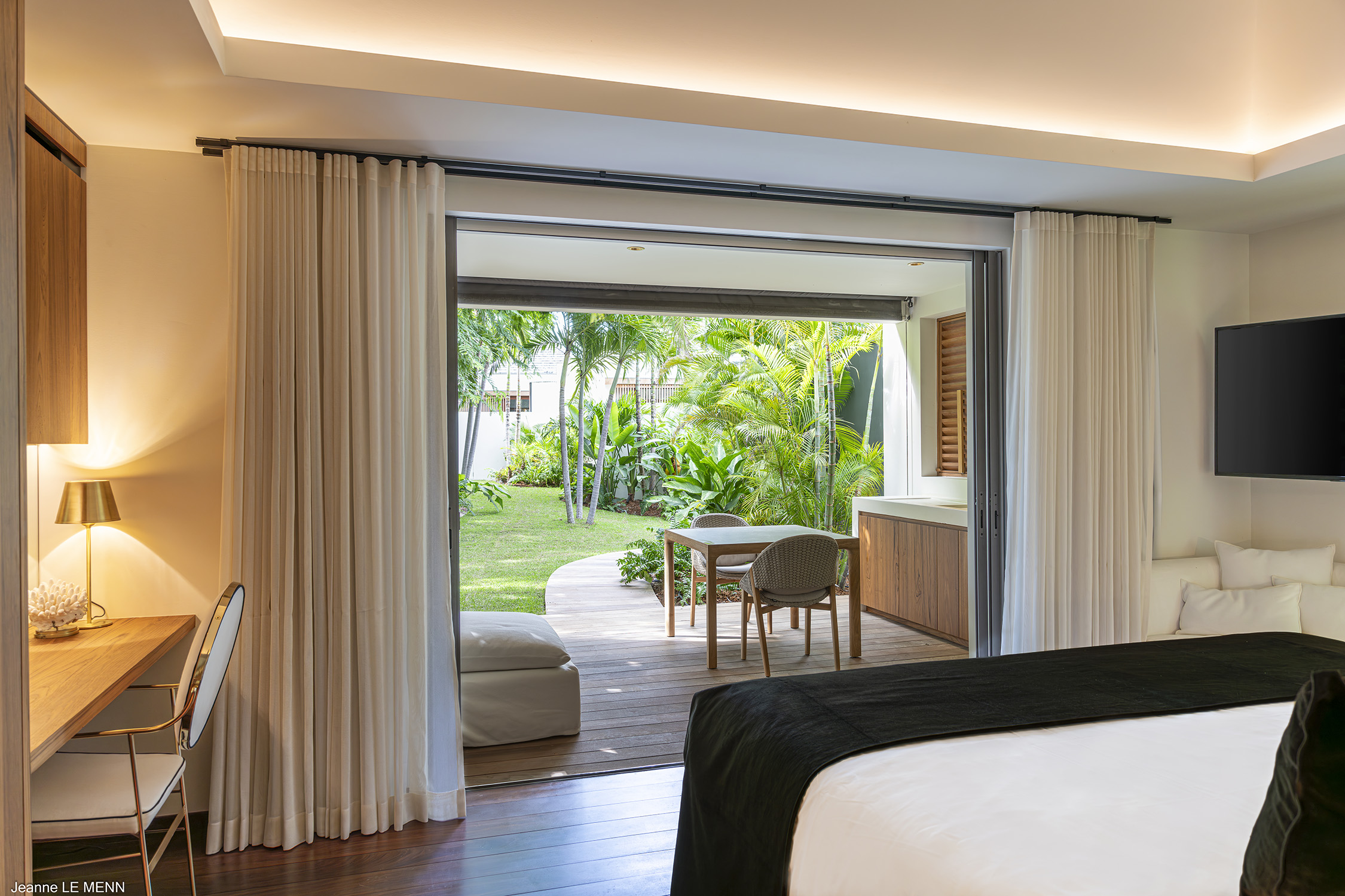 Villa Palm Beach, a beachfront luxury villa rental in Lorient, St Barth.