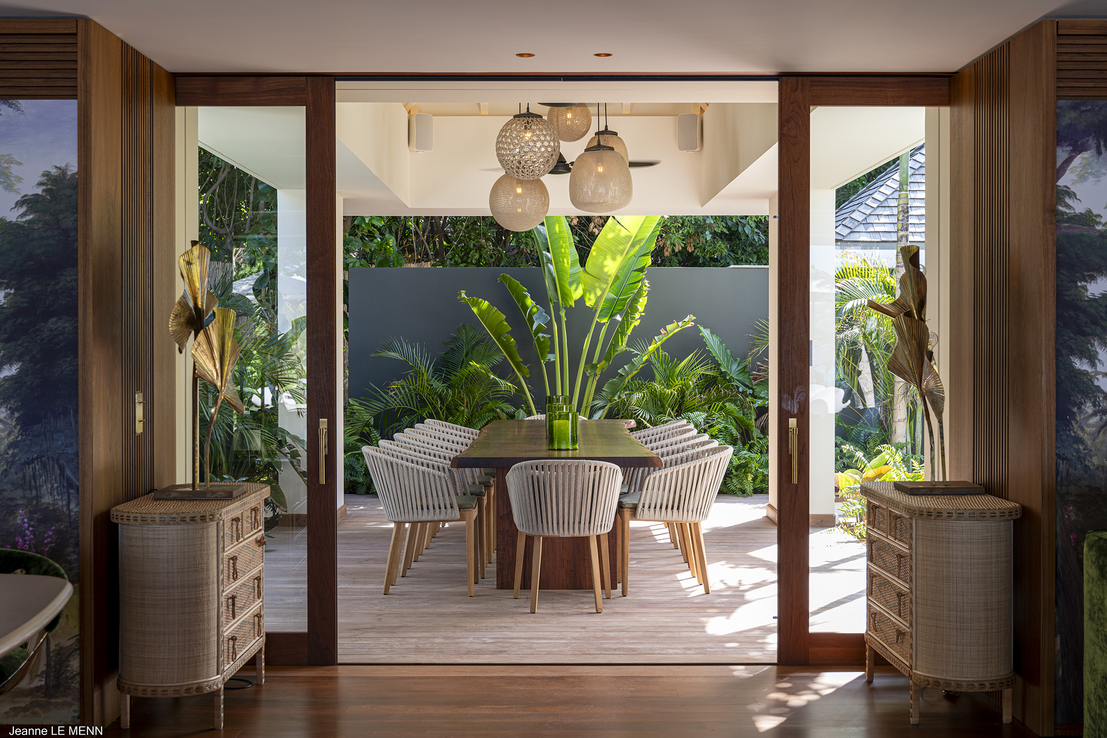 Villa Palm Beach, a beachfront luxury villa rental in Lorient, St Barth.