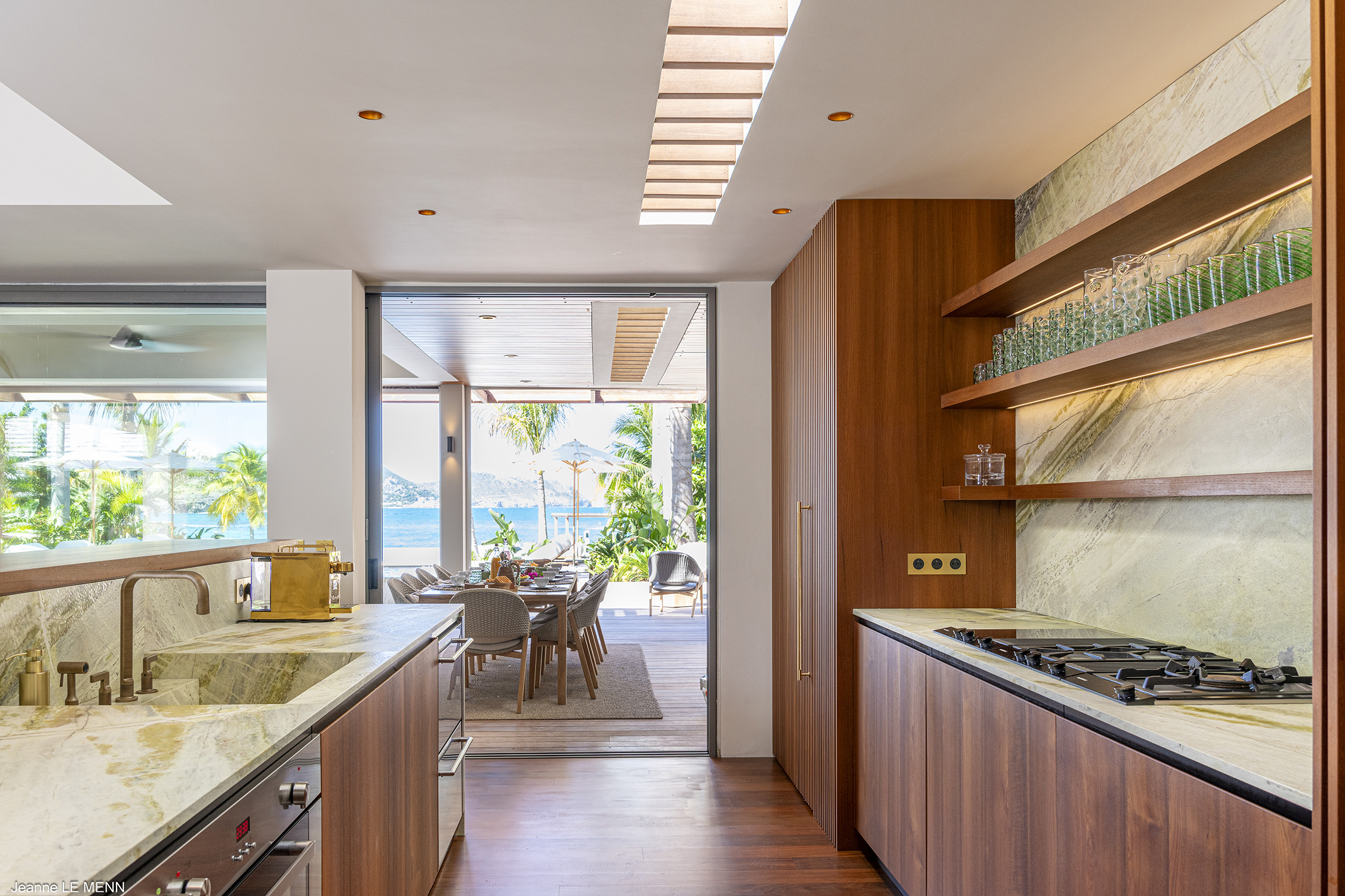 Villa Palm Beach, a beachfront luxury villa rental in Lorient, St Barth.