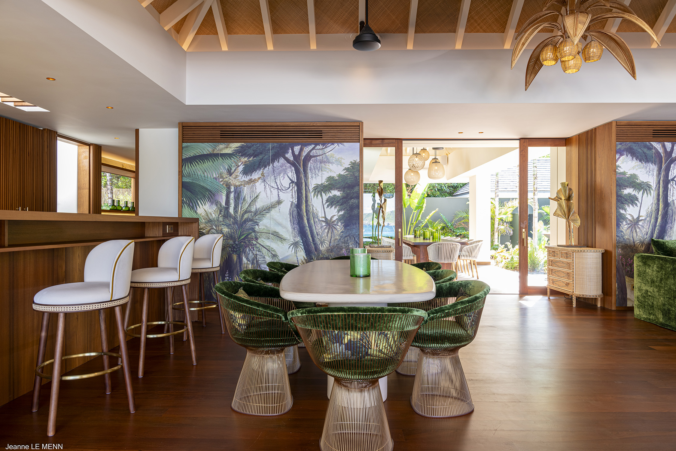 Villa Palm Beach, a beachfront luxury villa rental in Lorient, St Barth.