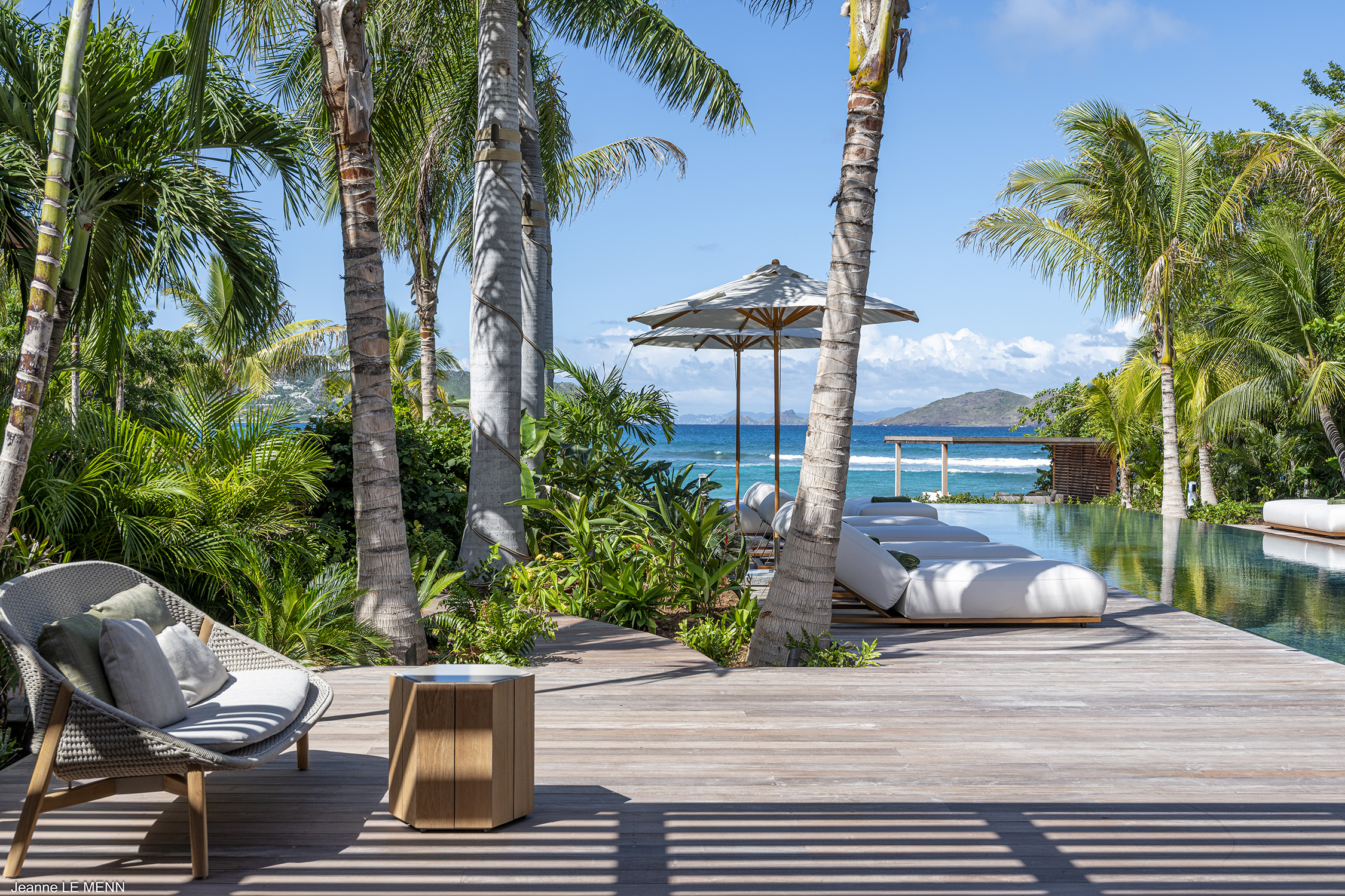 Villa Palm Beach, a beachfront luxury villa rental in Lorient, St Barth.