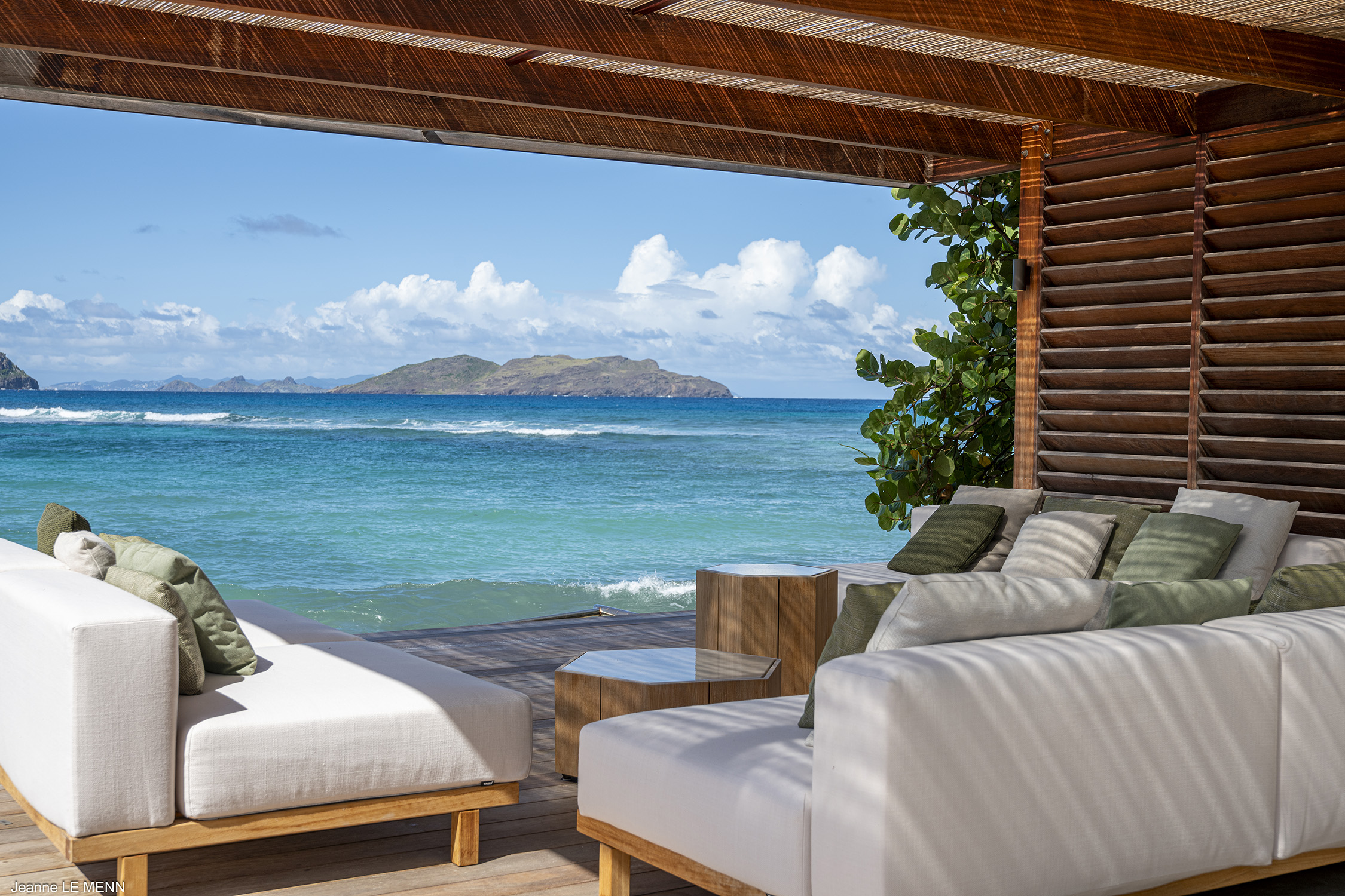 Villa Palm Beach, a beachfront luxury villa rental in Lorient, St Barth.