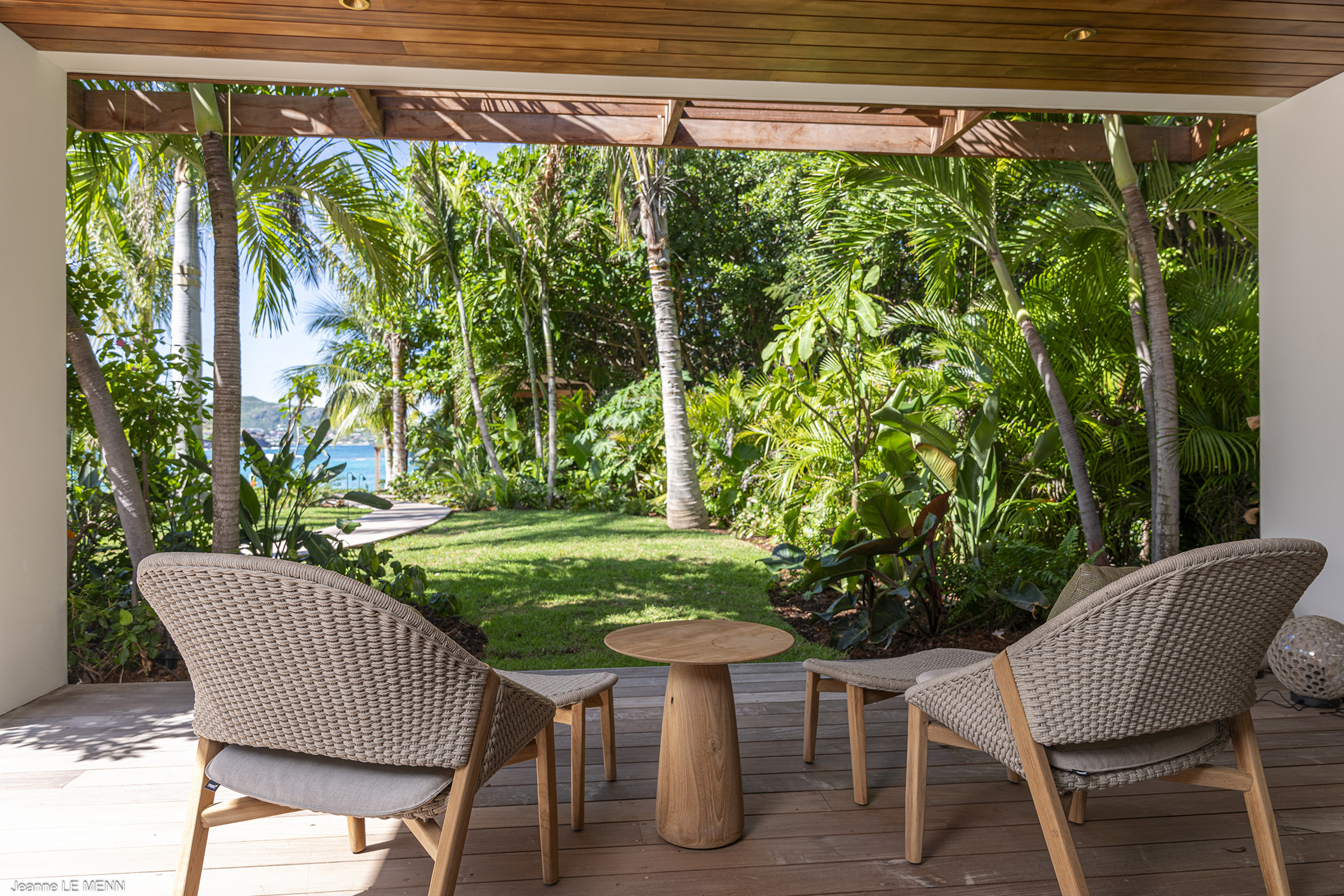 Villa Palm Beach, a beachfront luxury villa rental in Lorient, St Barth.