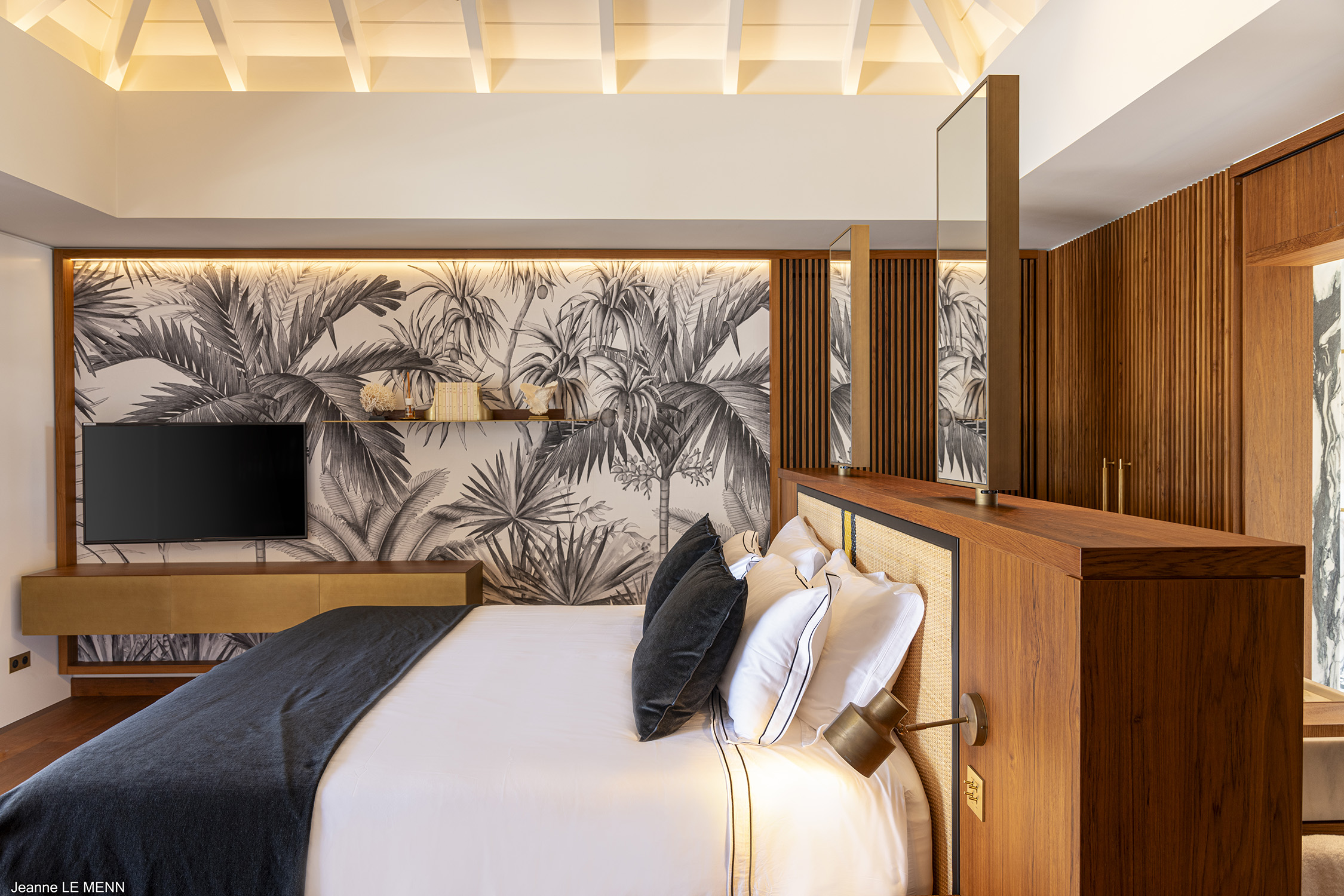 Villa Palm Beach, a beachfront luxury villa rental in Lorient, St Barth.