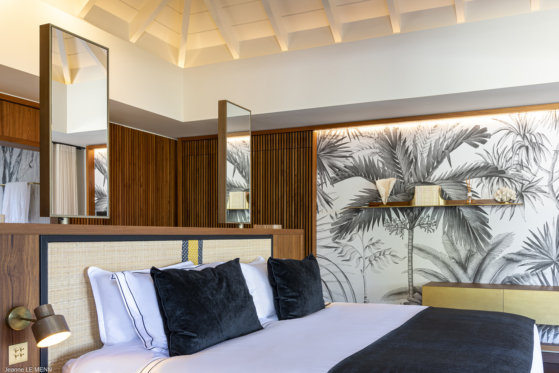 Villa Palm Beach, a beachfront luxury villa rental in Lorient, St Barth.