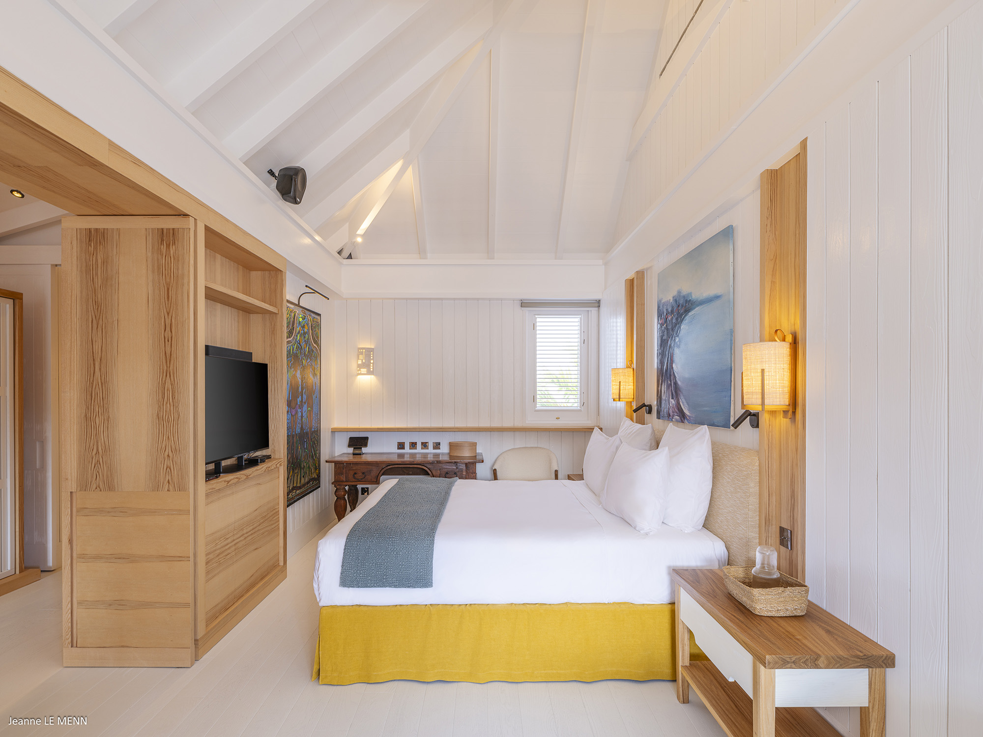 Gustavia 4-Bedroom Villa Rental – Creole-Style Townhouse with Pool & Harbor Views