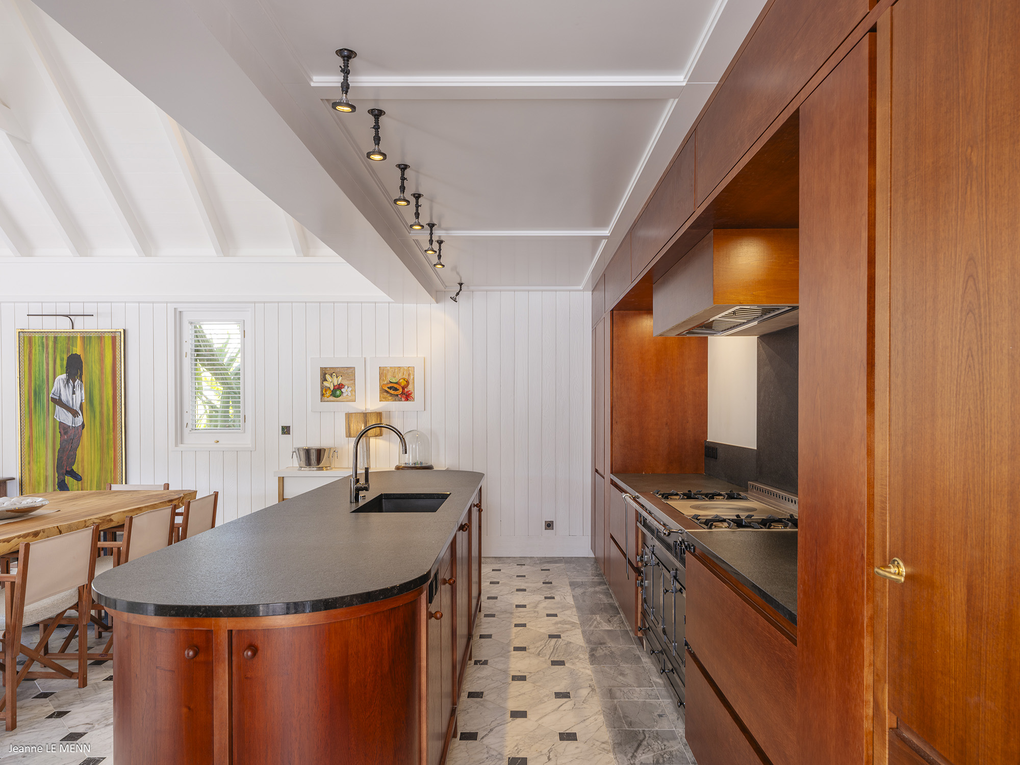 Gustavia 4-Bedroom Villa Rental – Creole-Style Townhouse with Pool & Harbor Views