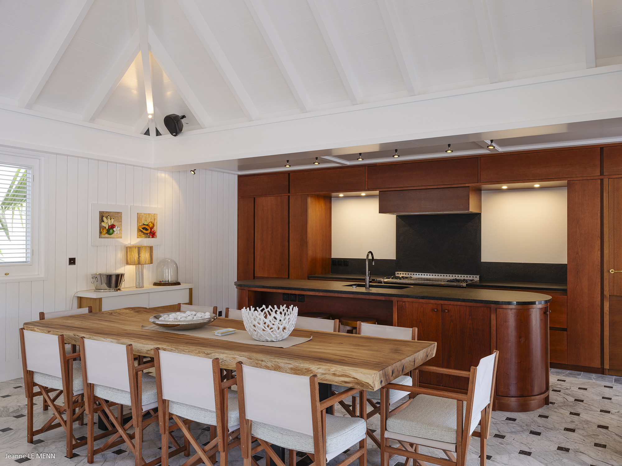 Gustavia 4-Bedroom Villa Rental – Creole-Style Townhouse with Pool & Harbor Views