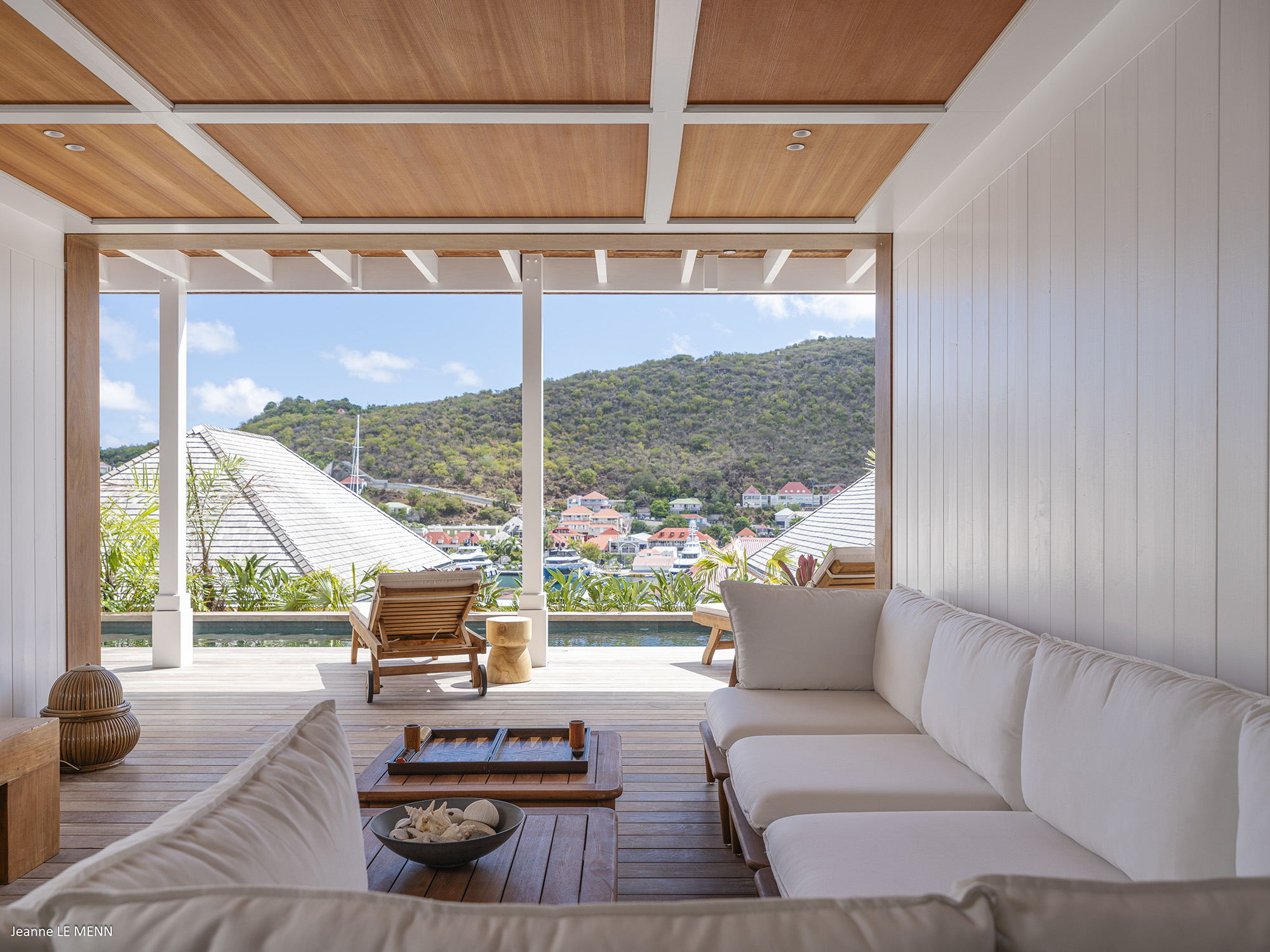 Gustavia 4-Bedroom Villa Rental – Creole-Style Townhouse with Pool & Harbor Views