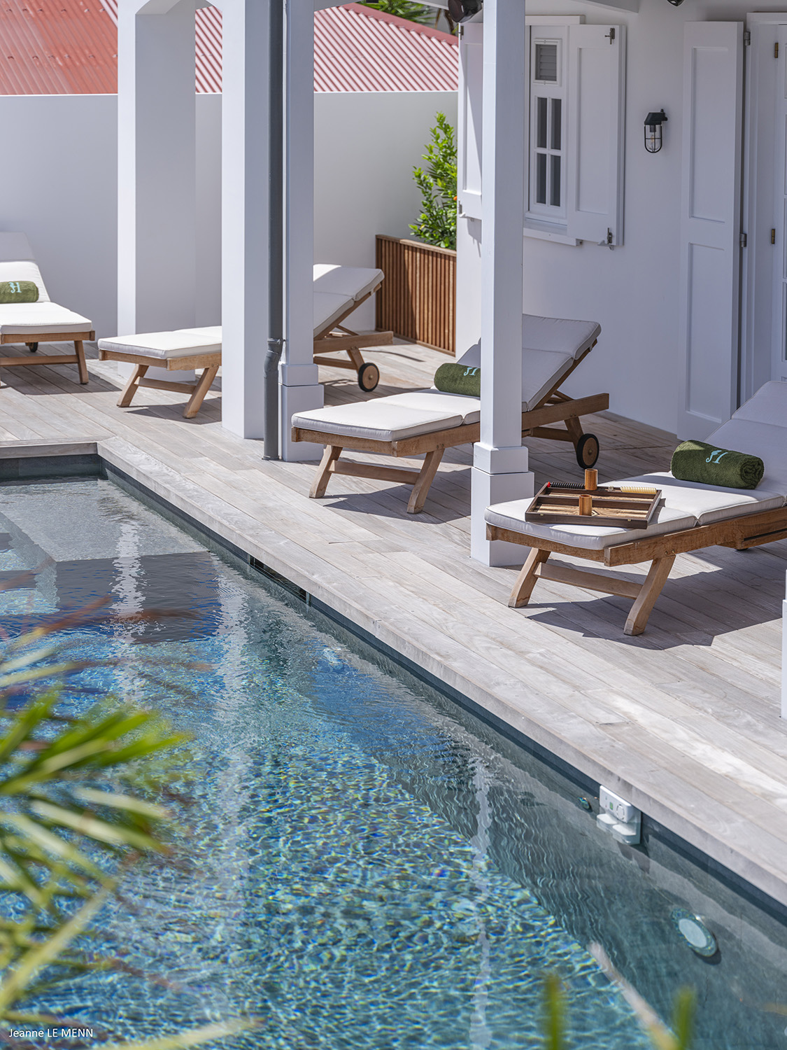 Gustavia 4-Bedroom Villa Rental – Creole-Style Townhouse with Pool & Harbor Views