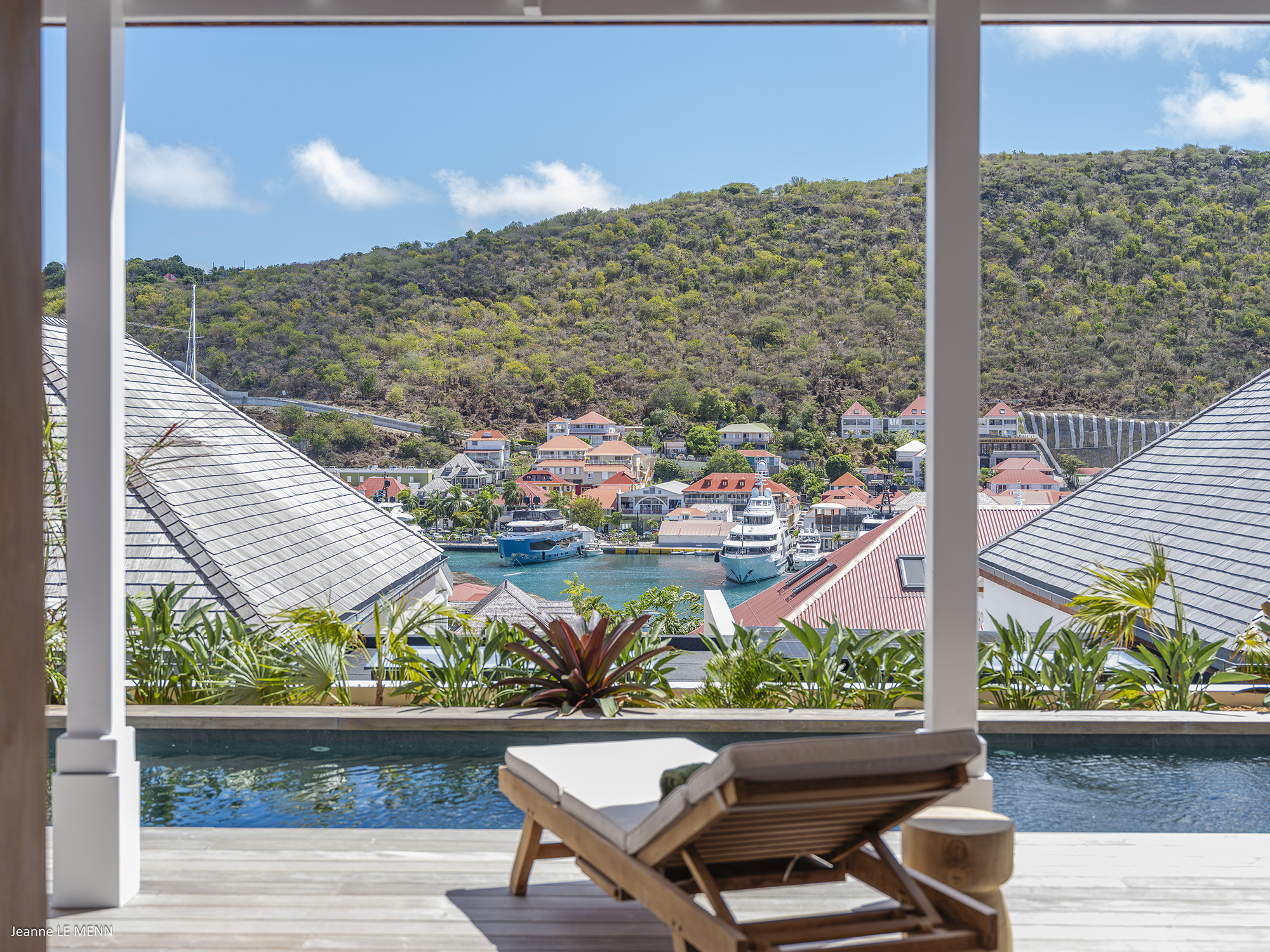 Gustavia 4-Bedroom Villa Rental – Creole-Style Townhouse with Pool & Harbor Views
