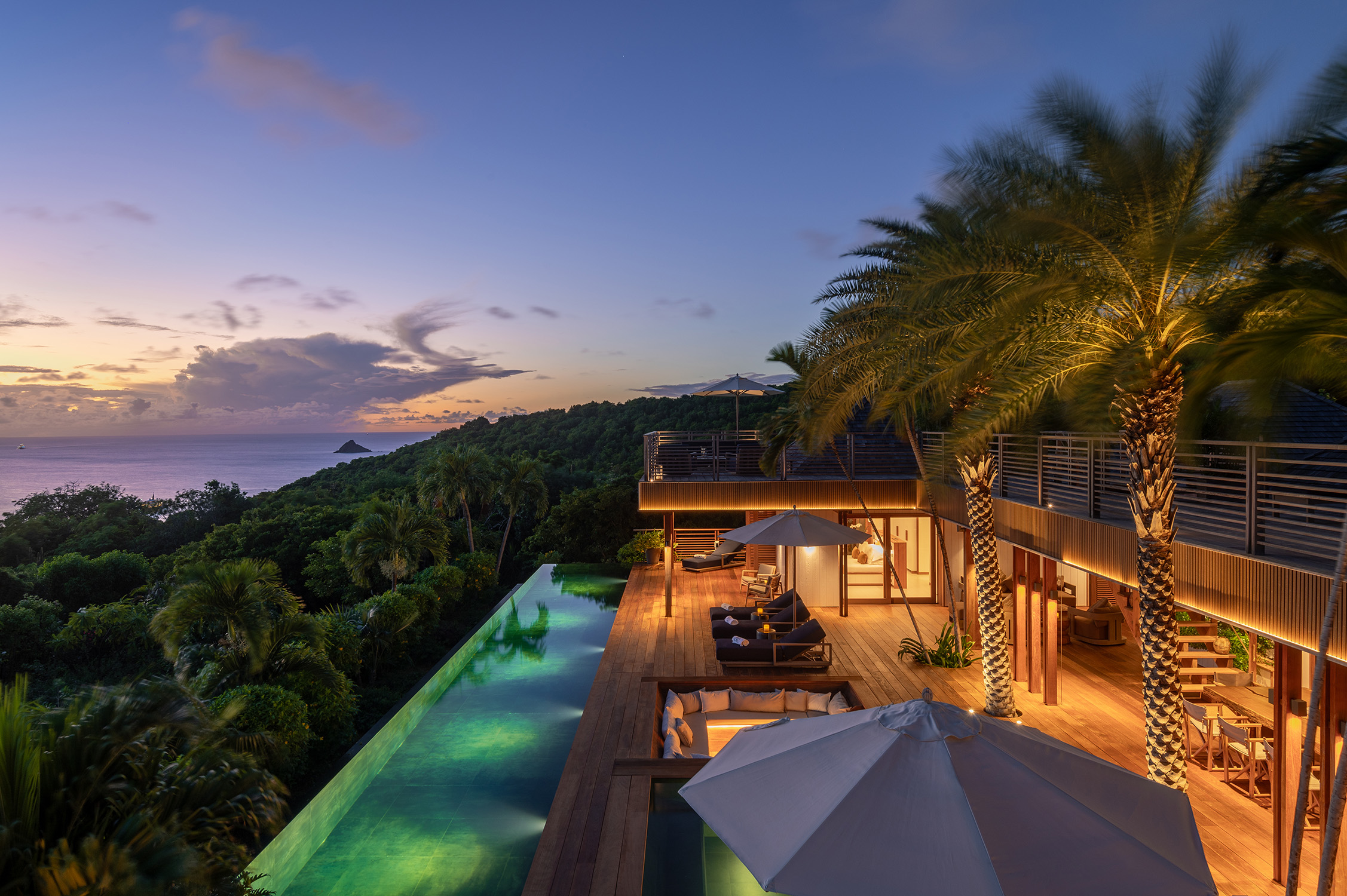 Villa Aura – luxury villa rental located in Gouverneur, St Barth.