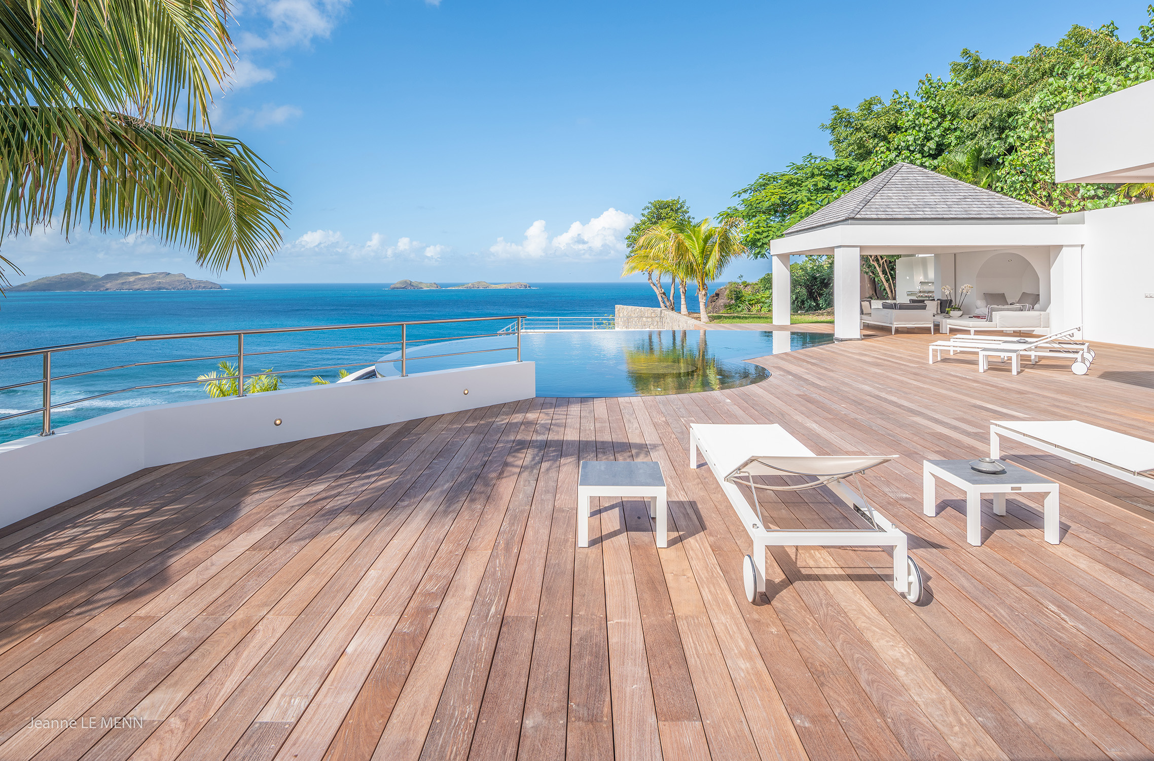 Villa Coco – Modern 3-Bedroom Rental in St Barts with Ocean View in Lorient