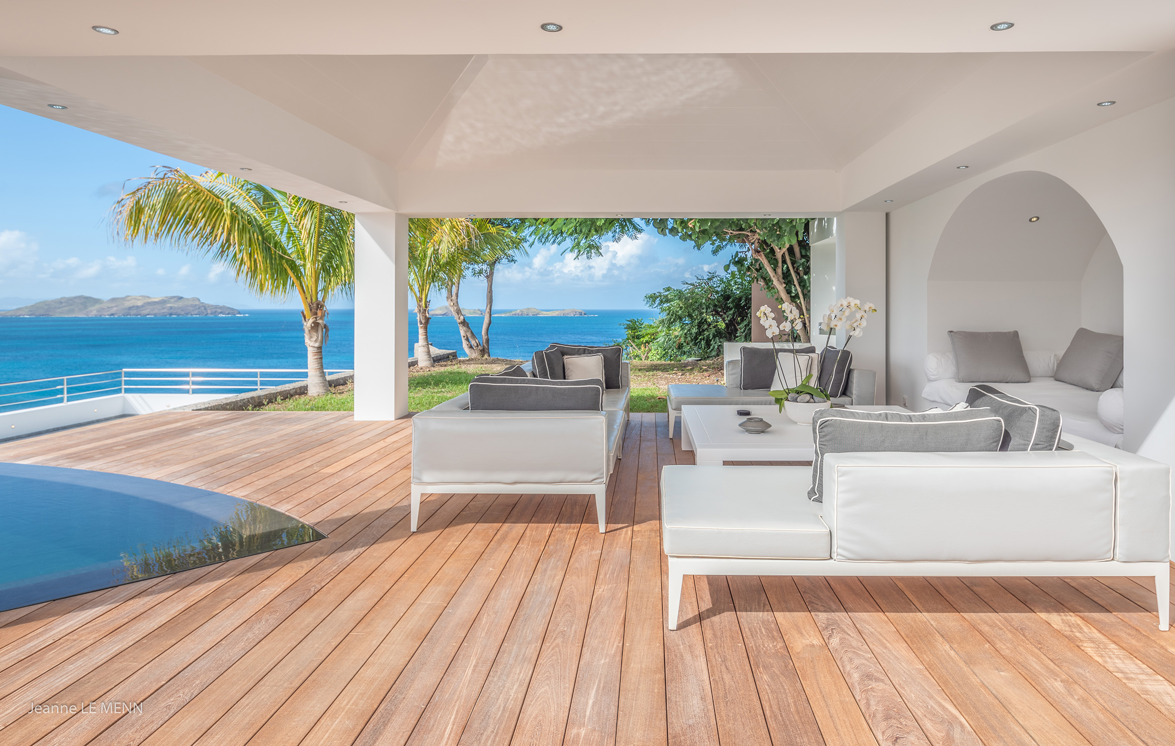 Villa Coco – Modern 3-Bedroom Rental in St Barts with Ocean View in Lorient