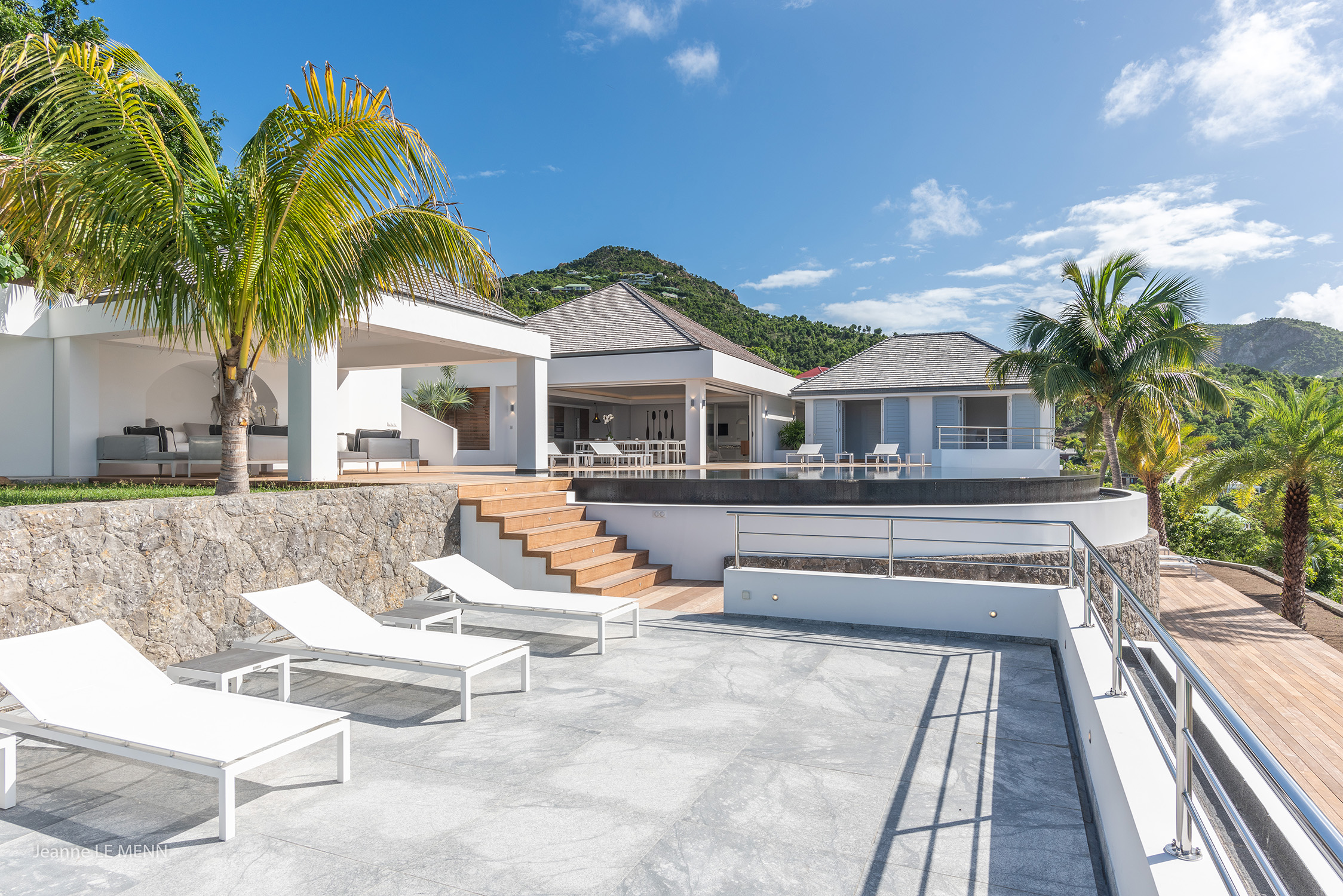 Villa Coco – Modern 3-Bedroom Rental in St Barts with Ocean View in Lorient