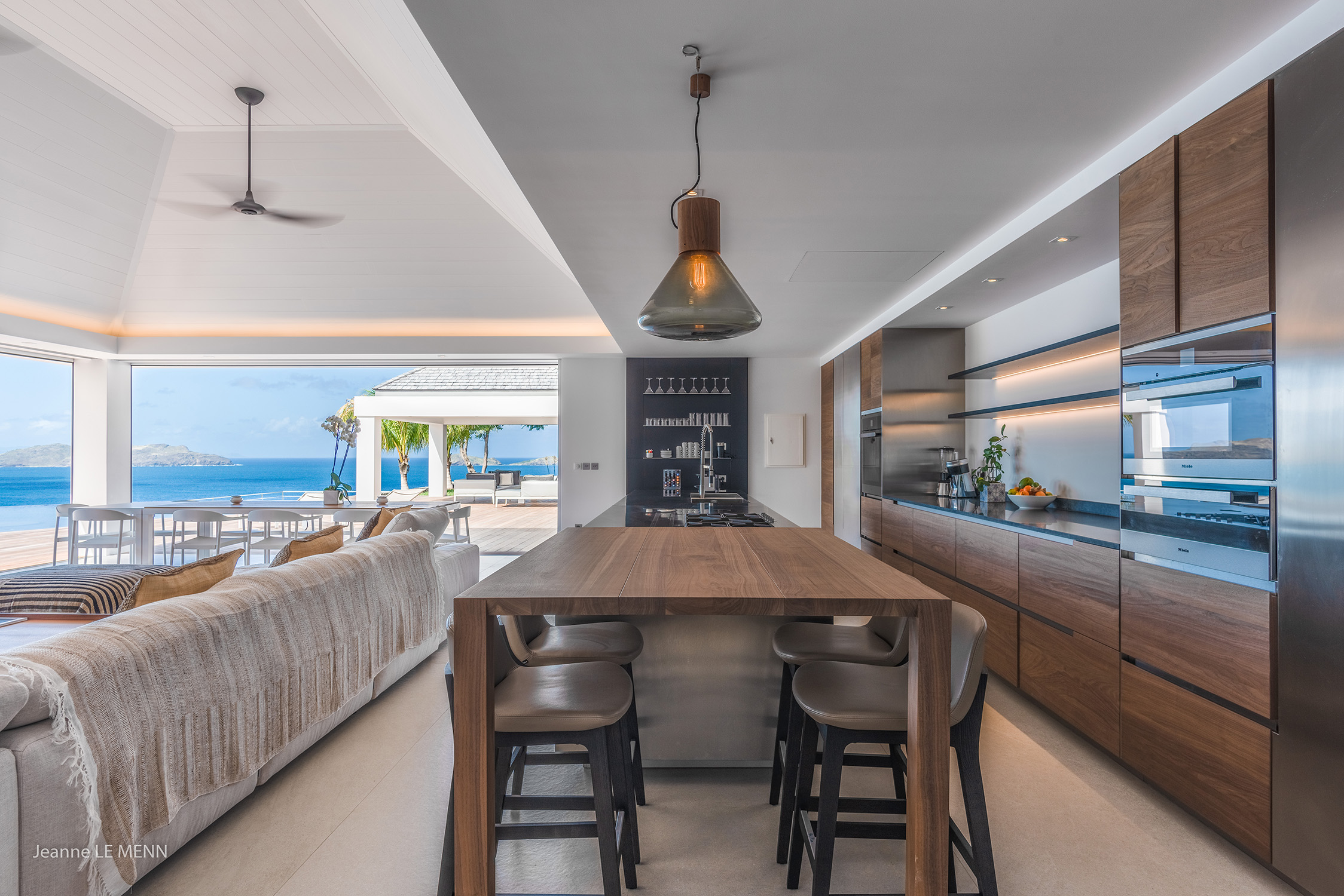 Villa Coco – Modern 3-Bedroom Rental in St Barts with Ocean View in Lorient