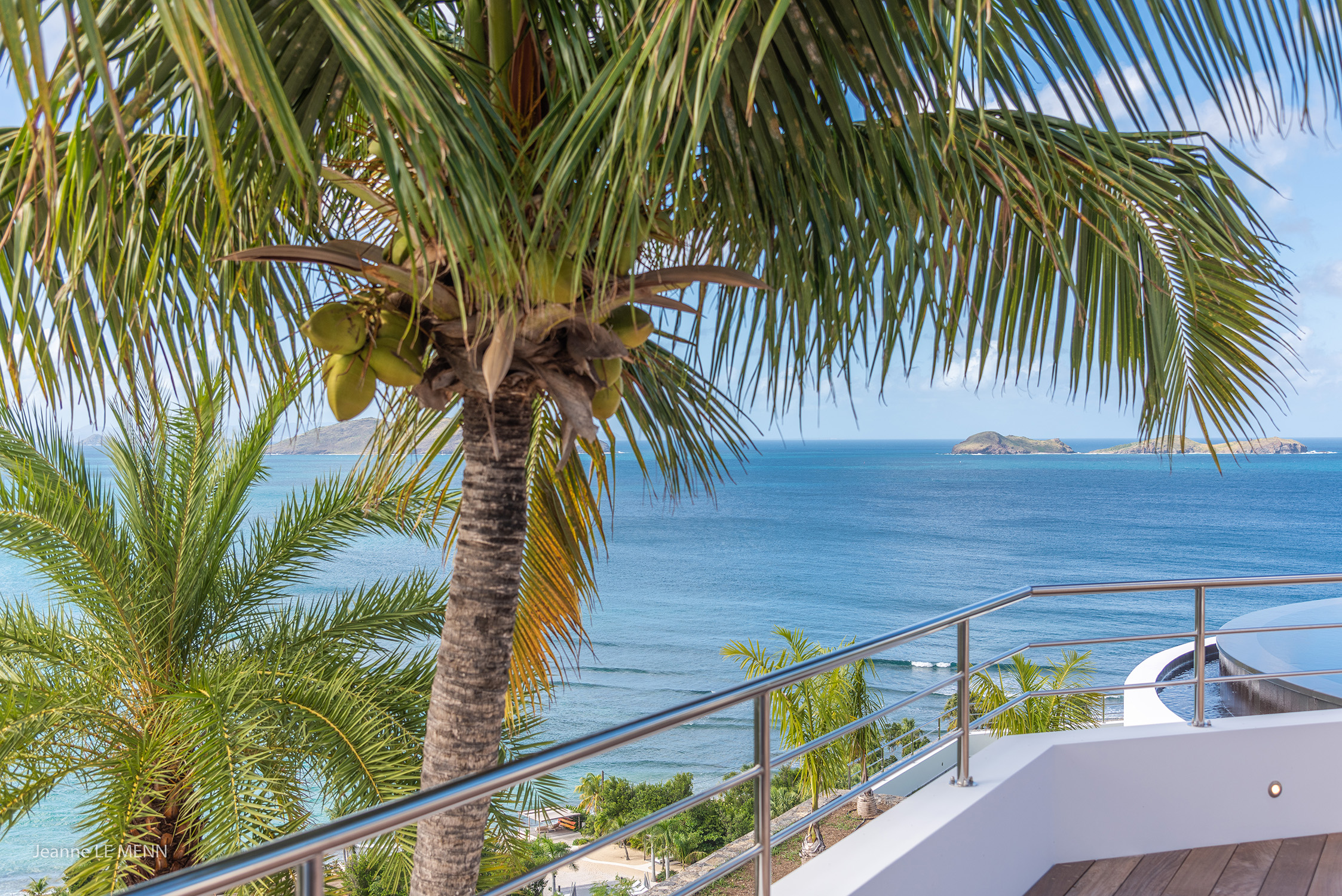 Villa Coco – Modern 3-Bedroom Rental in St Barts with Ocean View in Lorient