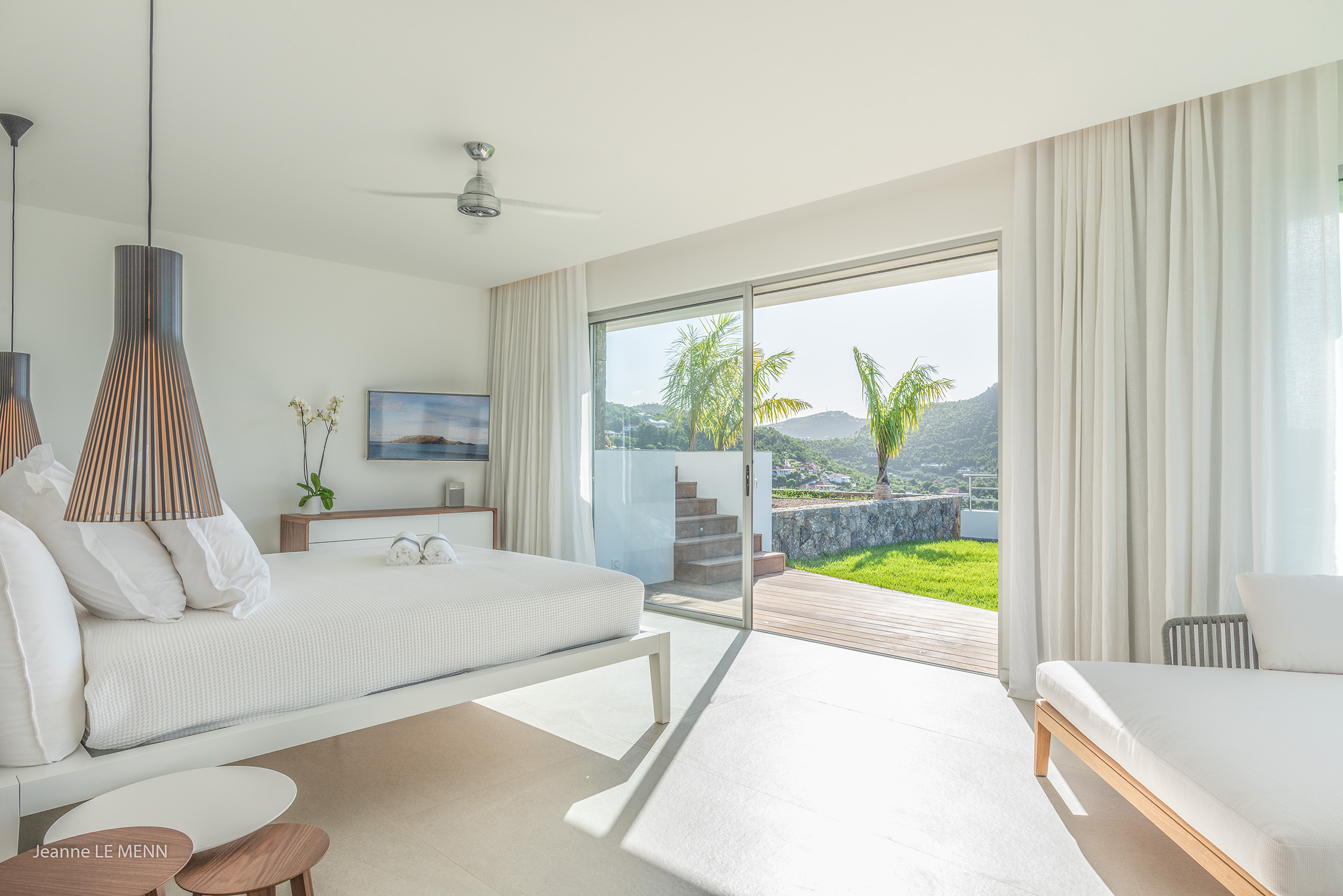 Villa Coco – Modern 3-Bedroom Rental in St Barts with Ocean View in Lorient