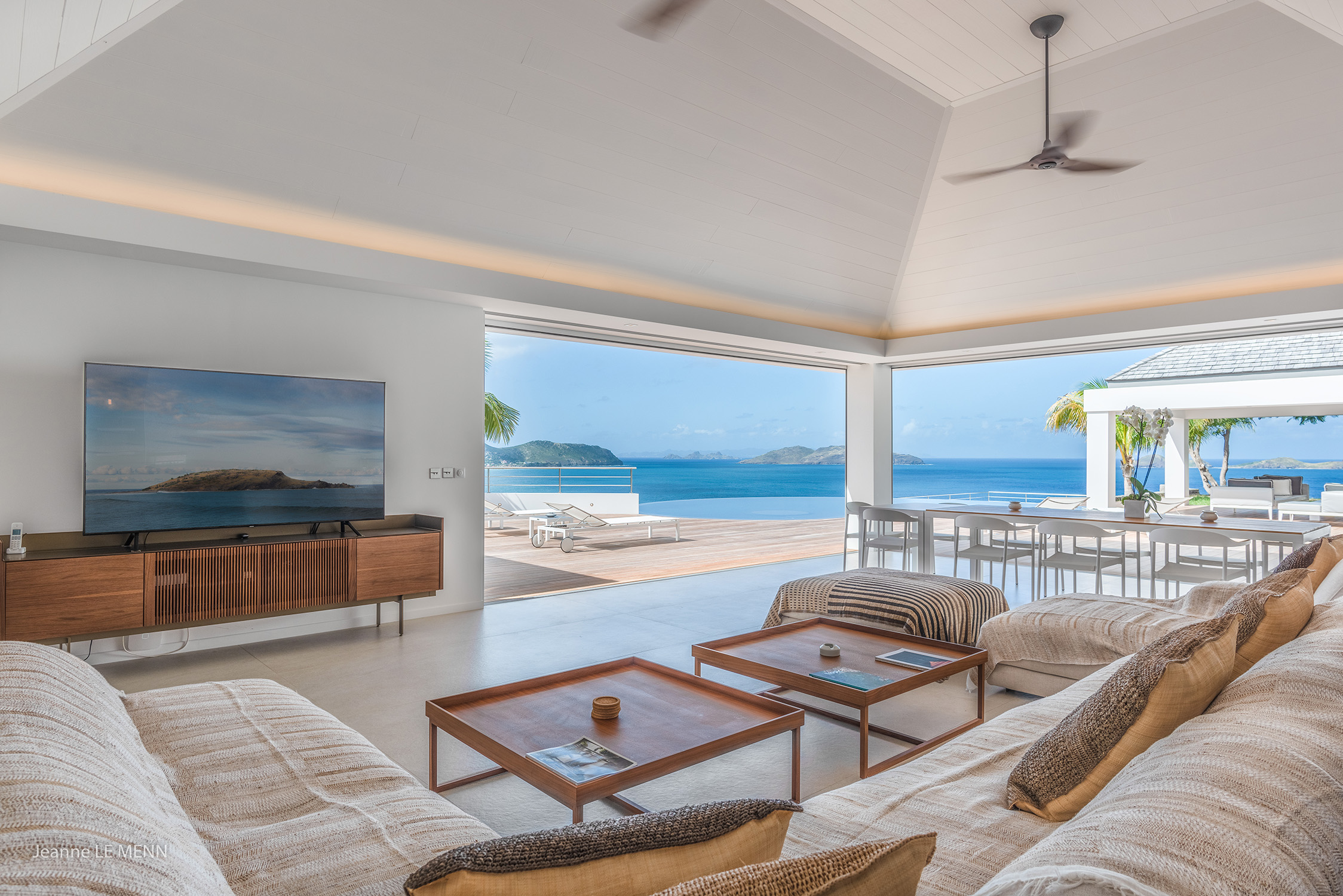 Villa Coco – Modern 3-Bedroom Rental in St Barts with Ocean View in Lorient