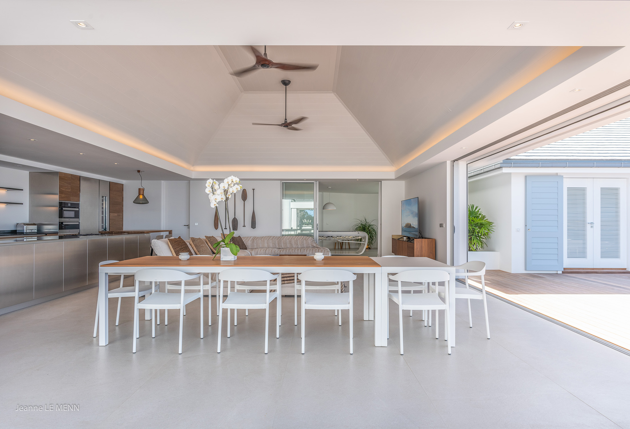 Villa Coco – Modern 3-Bedroom Rental in St Barts with Ocean View in Lorient