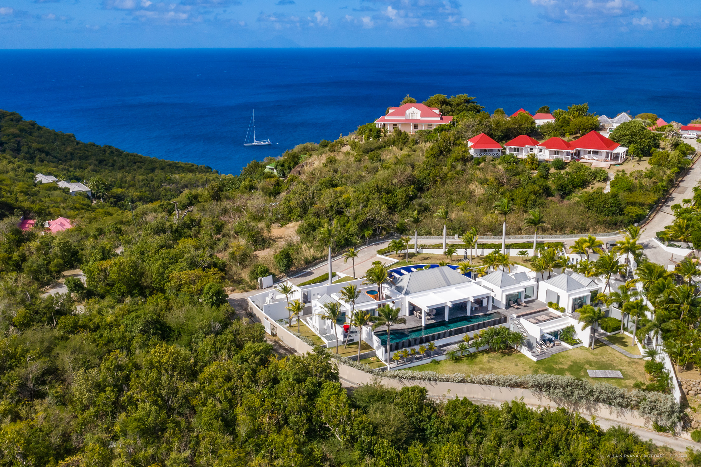 Villa Nirvana for sale in Lurin, St. Barts | Panoramic Luxury Villa with Pool